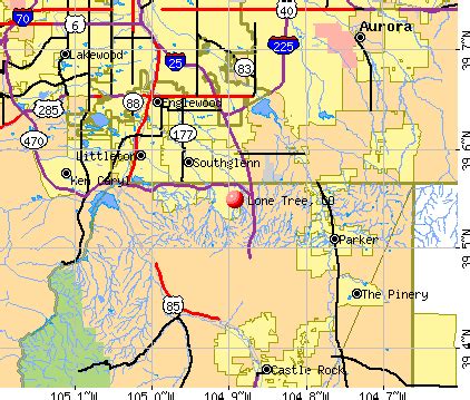 Lone Tree, Colorado (CO 80124) profile: population, maps, real estate, averages, homes ...