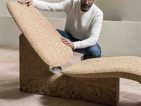 Stylish Burnt Cork Furniture by Noe Duchaufour-Lawrence