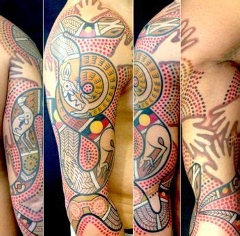 Australian Aboriginal style tattoos | Aboriginal tattoo, Tattoos ...