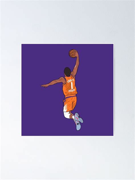 "Devin Booker Dunk Phoenix Basketball" Poster for Sale by PiscesVibes ...