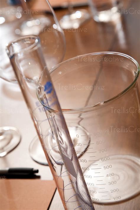 Image: Glass beakers and cylinders for measuring and blending wine High-Res Stock Photo ...