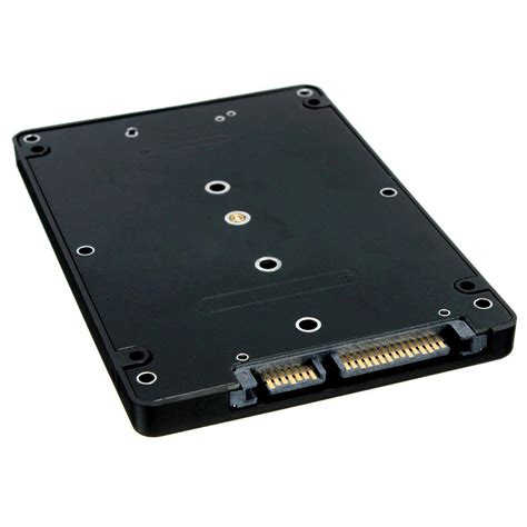 M.2 NGFF (SATA) SSD to 2.5 inch SATA Adapter Card 8mm Thickness ...