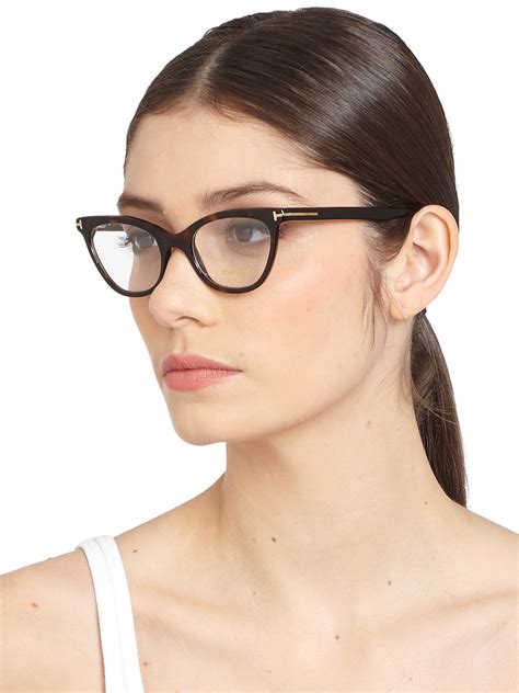 Lyst Tom Ford Cat S Eye Optical Glasses In Black | Free Hot Nude Porn ...