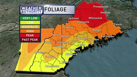 Northern Maine seeing peak fall foliage | WGME