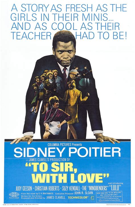 To Sir, With Love (1967) - Overview - TCM.com | Classic movie stars, Movie posters, Movie ...