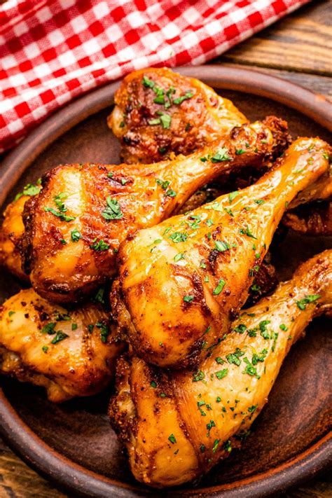 Baked Chicken Legs - Tender and Juicy! - Julie's Eats & Treats