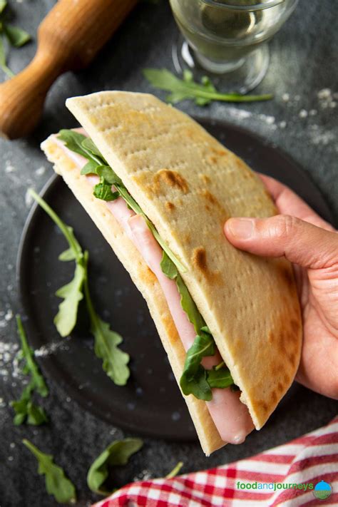 Italian Flatbread (Piadina Romagnola) - Food and Journeys®