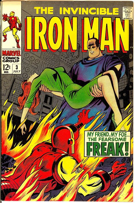 Iron Man #3 | Iron man comic books, Iron man comic, Marvel iron man