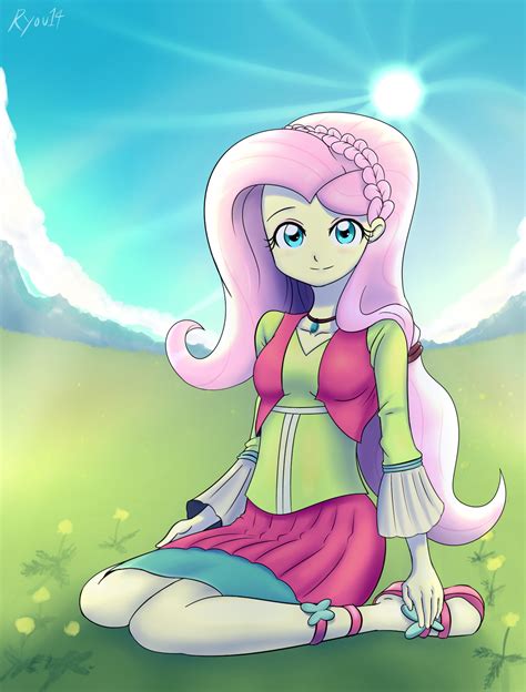 Fluttershy My Little Pony Equestria Girls Anime - Neofotografi