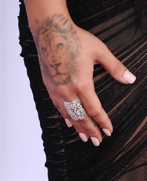 Demi Lovato Rose Finger Tattoo | POPSUGAR Beauty Photo 5