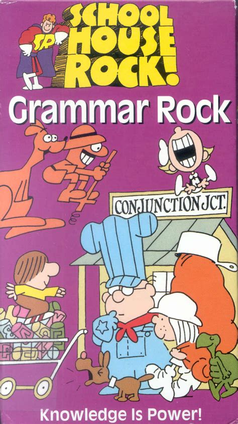 Schoolhouse Rock: Grammar Rock VHS 1995 (Version 2) | Vhs and DVD ...