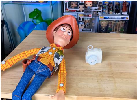 Ultimate Toy Story Talking Sheriff Woody Action Figure Slow Retract Pull String Voice Box Custom ...