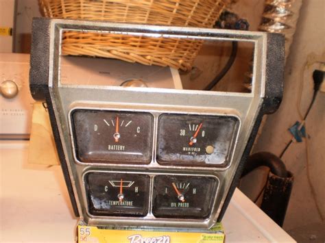 RARE OEM 1966 CHEVY IMPALA SS CAPRICE FACTORY GAUGE CLUSTER - Nex-Tech ...