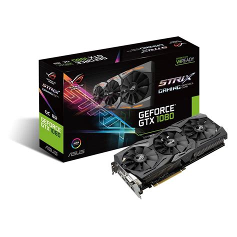 ASUS GeForce GTX 1080 8GB ROG Strix Graphics Card (STRIX-GTX1080-8G ...