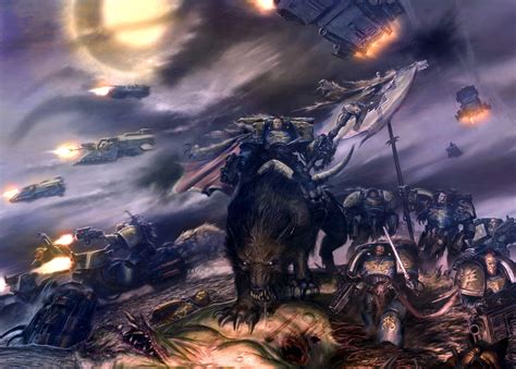 🔥 [50+] Warhammer 40k Space Wolves Wallpapers | WallpaperSafari