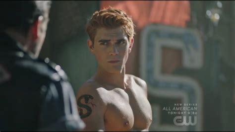 Archie Gets a Serpent Tattoo | 3x01 | Riverdale - YouTube