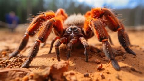 Premium AI Image | Tarantula in its Natural Habitat