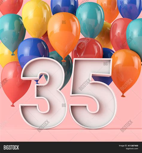 Happy 35th Birthday Image & Photo (Free Trial) | Bigstock