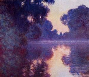 Claude Oscar Monet - The Complete Works - Arm Of The Seine Near Giverny ...