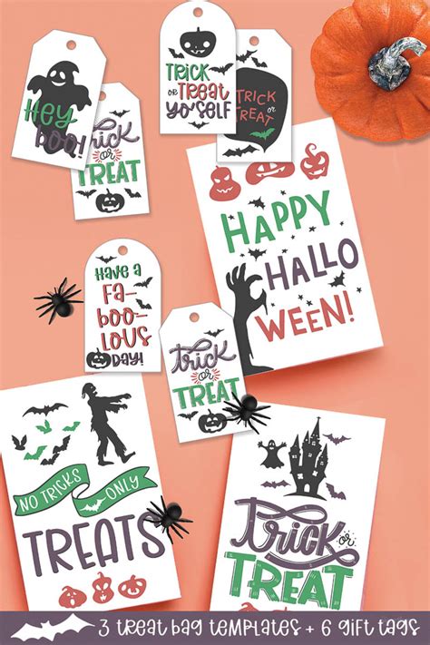 Trick or Treat Bags - Free Printable