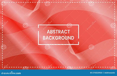 Red Diagonal Gradient Abstract Background with Wavy Line Pattern ...
