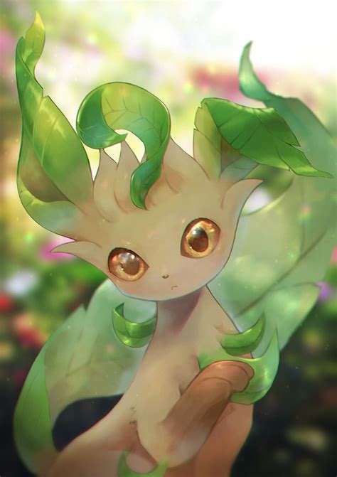 Leafeon trying out some new leaves, Cute Leafeon HD wallpaper | Pxfuel