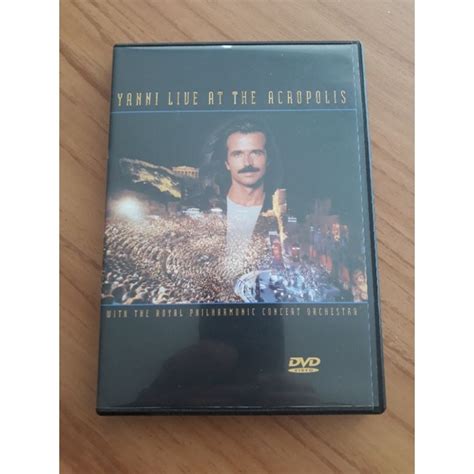 DVD Yanni Live The Acropolis - original e novo | Shopee Brasil