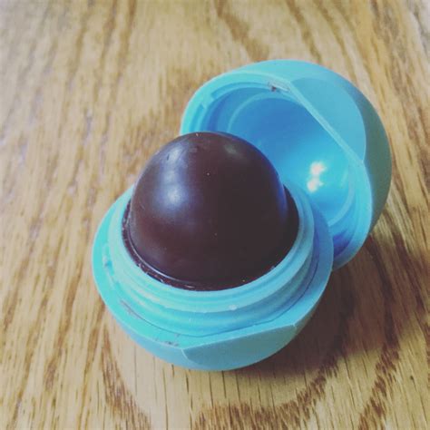 Chocolate EOS lip balm!OMG this would only be better if it was edible | Eos lip balm, The balm ...
