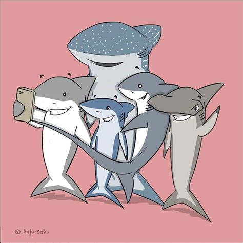 Pin by enrgred on Sea | Shark cartoon, Whale shark tattoo, Shark drawing
