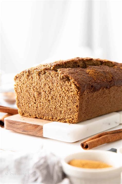 Vegan Cinnamon Quick Bread - Beaming Baker