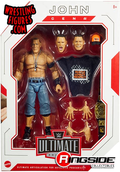 John Cena - WWE Ultimate Edition 5 Toy Wrestling Action Figures by Mattel!