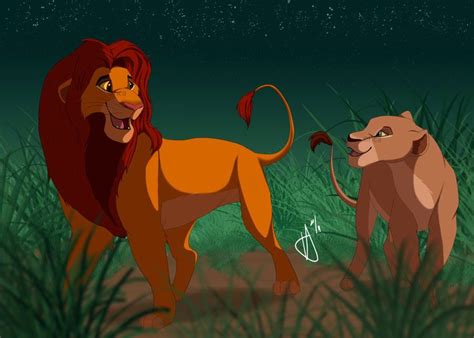 Love at its best. Simba & Nala | Lion king art, Lion king fan art ...