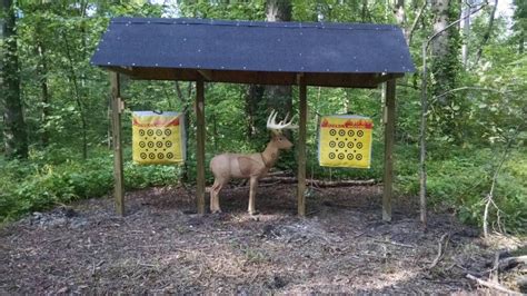 Backyard Archery Range! Three targets, covered range, this is great ...