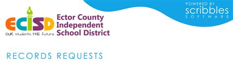 Ector County ISD Student Records Request