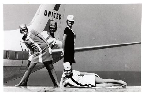 United Airlines Stewardesses [1968] | Title: 1968 Stewardess… | Flickr