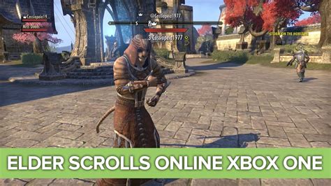 The Elder Scrolls Online Xbox One Gameplay - Let's Play Tamriel Unlimited - YouTube