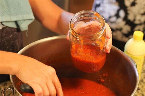 The Entire Process for Canning Tomato Sauce | Kiersten Hickman