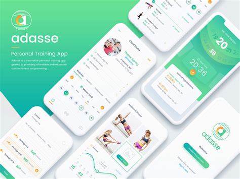 Fitness and Gym Mobile App UI UX and Website Design by Uikreative