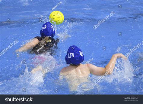 Kids Playing Water Polo Stock Photo 29043547 : Shutterstock