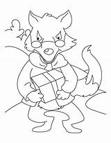 Big Bad Wolf Coloring Page At GetColoringscom  Free Printable sketch template