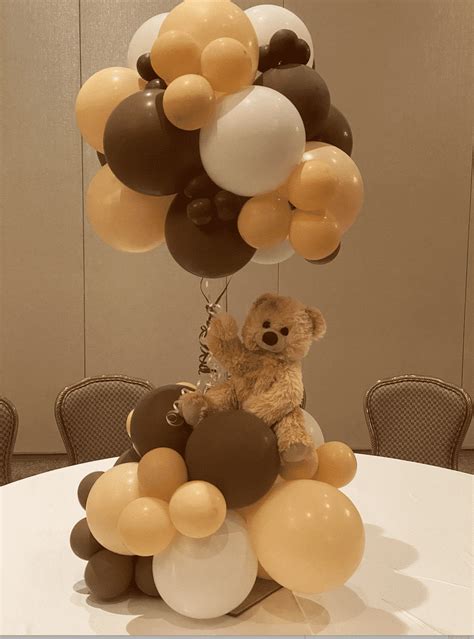 Floating Teddy Bear Organic - PARTY BALLOONS BY Q