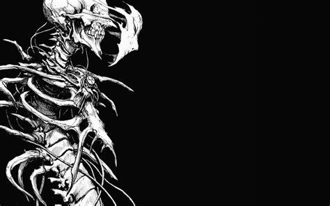 Skeleton background, Skeleton wallpapers, Tsutomu nihei art