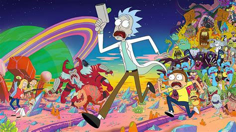 Rick And Morty Adventures 4k Wallpaper