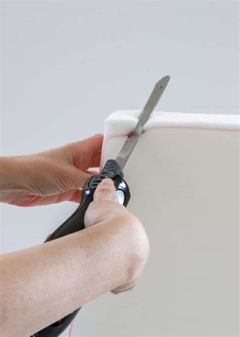 How to Cut Upholstery Foam | Easy & Precise - The Homes I Have Made