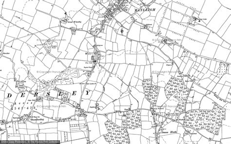 Historic Ordnance Survey Map of Weir, 1895 - Francis Frith