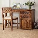 MODERN FURNITURE SHEESHAM Wooden Study Table with Chair | Study Table ...