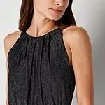Robbie Bee Sleeveless Maxi Dress, Color: Silver - JCPenney