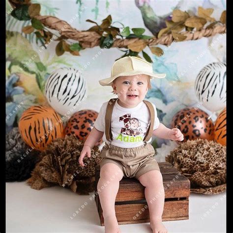 Boys First Birthday Outfit Jungle Baby Boy Outfit Baby | Etsy | Boy first birthday, 1st birthday ...