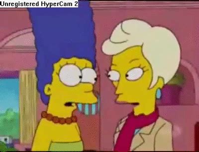 Marge Simpson Lesbian Kiss on Make a GIF