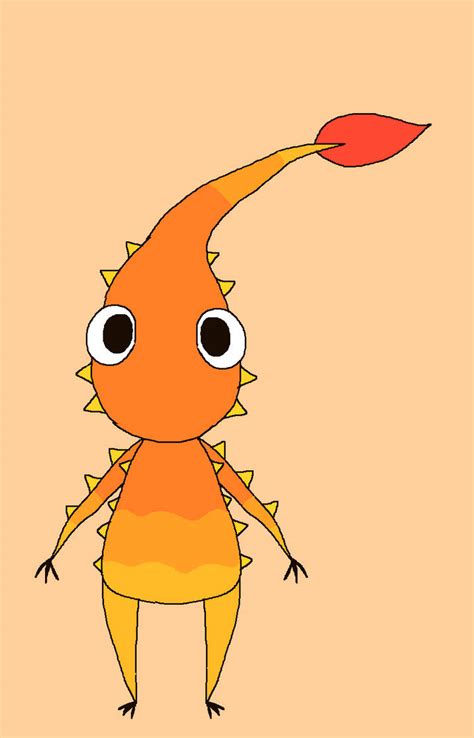 Orange Pikmin by DreamyBones on DeviantArt